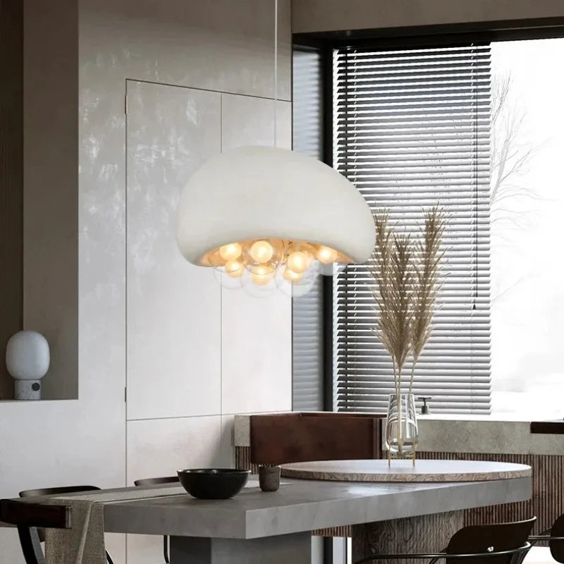 Nordic Restaurant Pendant Light Original Living Room Light Bedroom Light Resin Glass Clothing Store Pendant Light