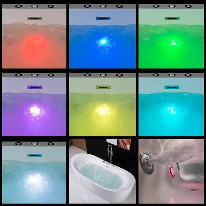 Venezia 71 In. X 31.5 In. Acrylic Combination Bathtub in White